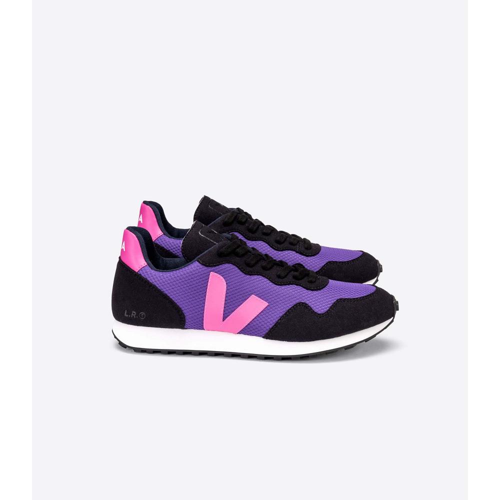 Purple/Black Women\'s Veja SDU REC ALVEOMESH Running Shoes | AU 433CTV